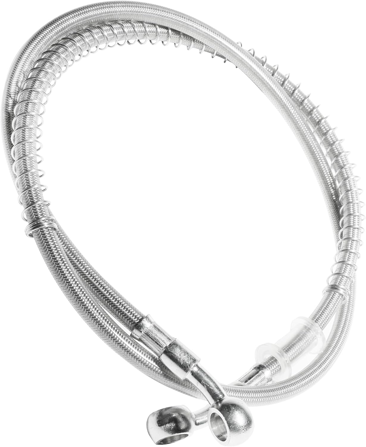 RACOONA 39.37″ Length Motorcycle Hydraulic Brake Line Oil Hose Pipe Stainless Steel Braided Cable,Car Accessories 10mm ID Braided Hydraulic Brake Hose Line Pipeline RACOONA 39.37″ Length Motorcycle Hydraulic Brake Line Oil Hose Pipe Stainless Steel Braided Cable,Car Accessories 10mm ID Braided Hydraulic Brake Hose Line Pipeline