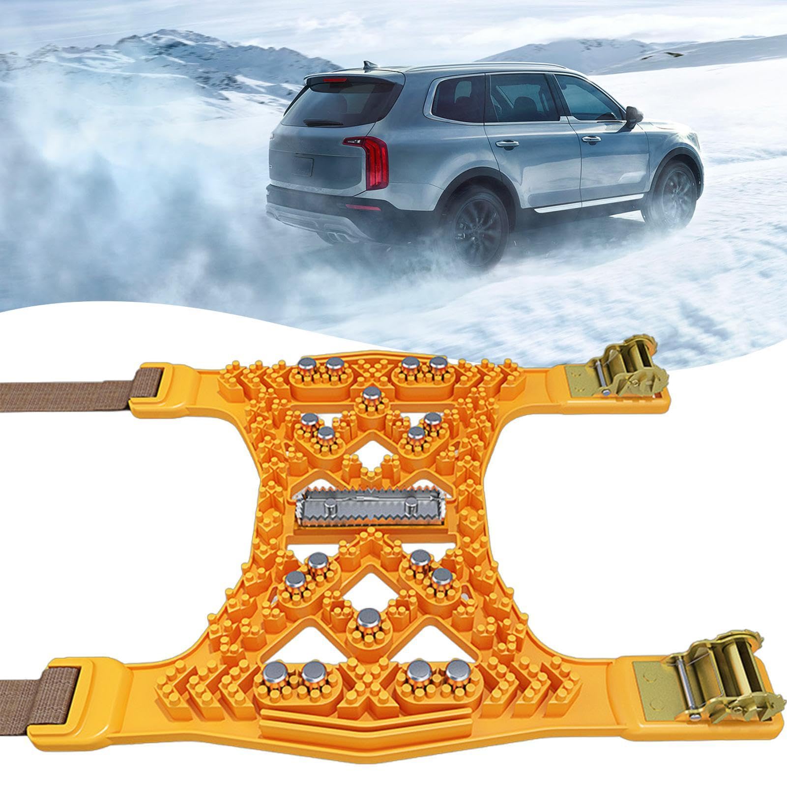 Catene Da Neve Universali Per Pneumatico, Catena Auto Pneumatico Antiscivolo, Calze Neve Auto, Catene Da Neve In Metallo, Compatibili Con Automobile E SUV, Realizzate In Acciaio Legato