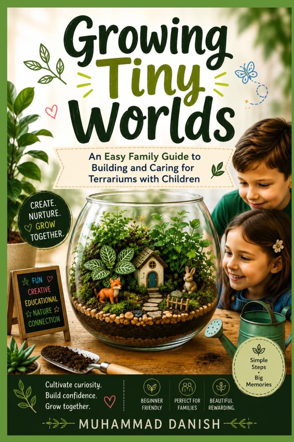 Growing Tiny Worlds: An Easy Family Guide to Building and Caring for Terrariums with Children