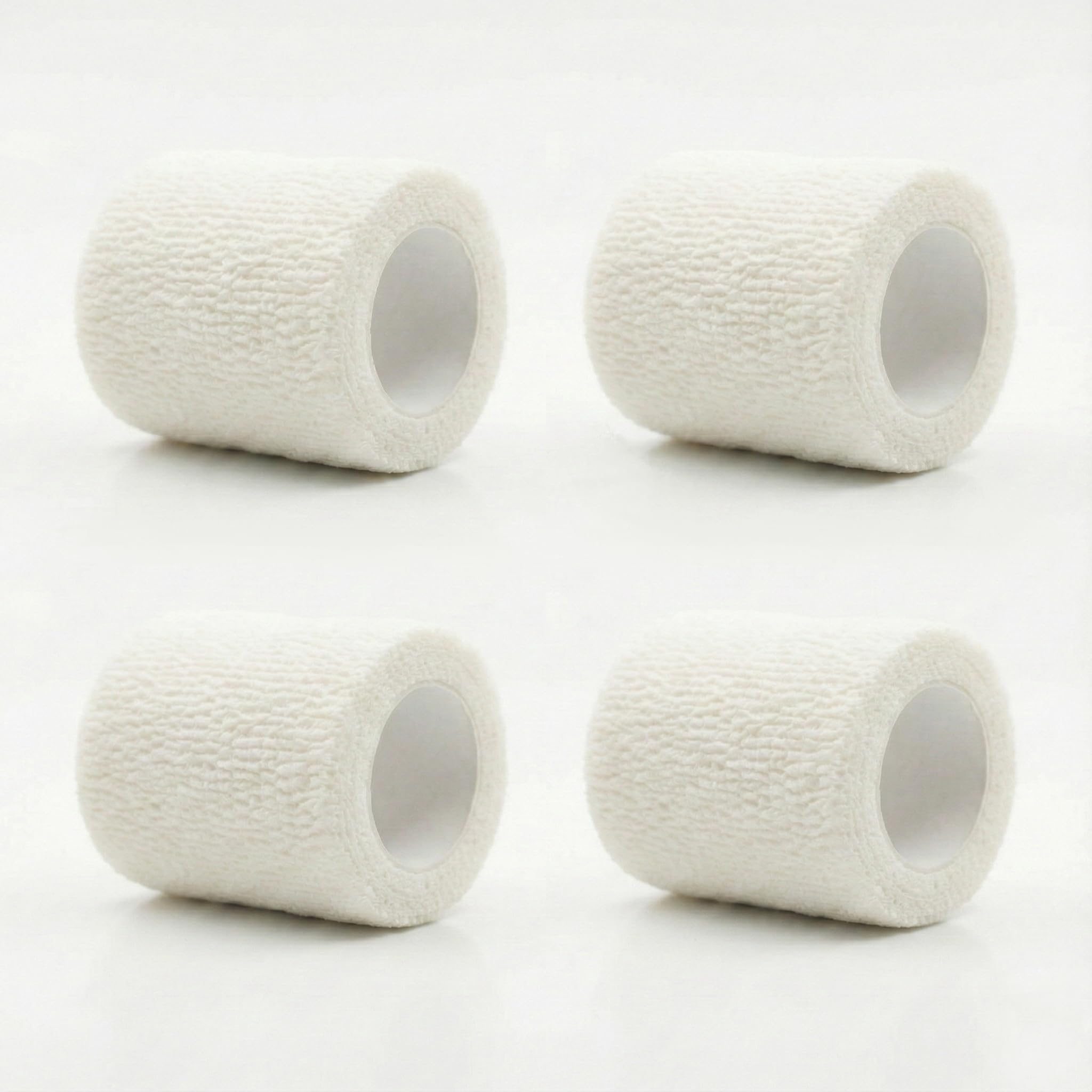 Pack 4 Vendas Cohesivas Deportivas Autoadherentes 5cm x 5m | 100% Biodegradable | Cinta Elástica para Deporte, Crossfit y Fisioterapia | Sin Látex | BEeurope ECOGRIP Pro — view 4