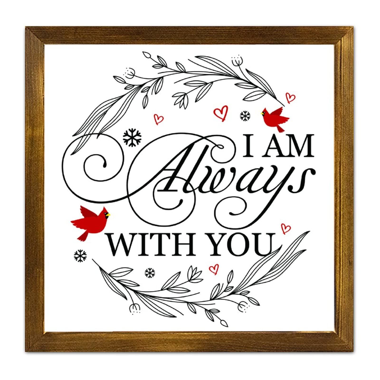 Plaques en bois decoratives 30,5x30,5 cm pour embellir votre chambre a coucher