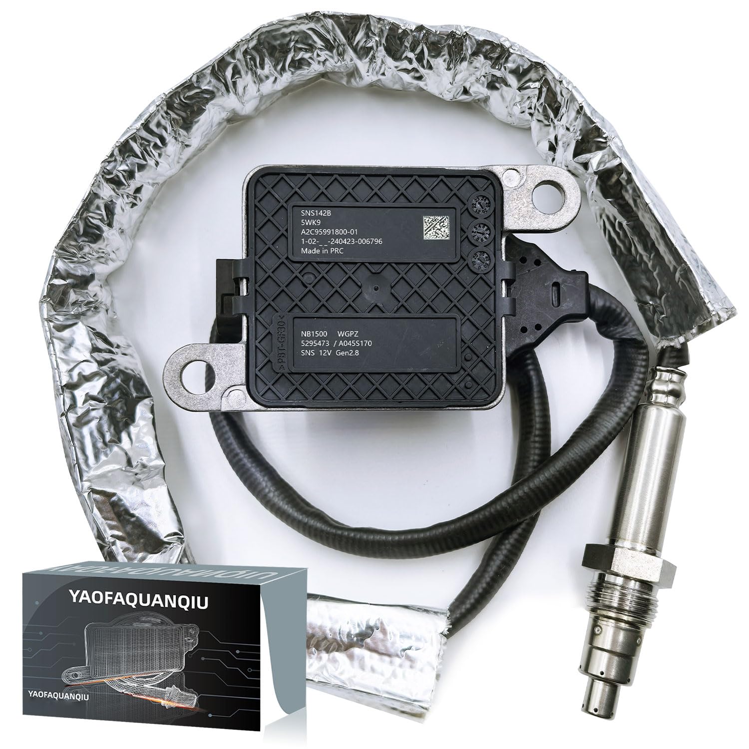 5295473 5295473RX Nitrogen Oxygen Sensor Nox Sensor Compatible Fits for Cummins 6.7L International N13 2013-2020 EPA13 6.7 Liter ISB/QSB Engines