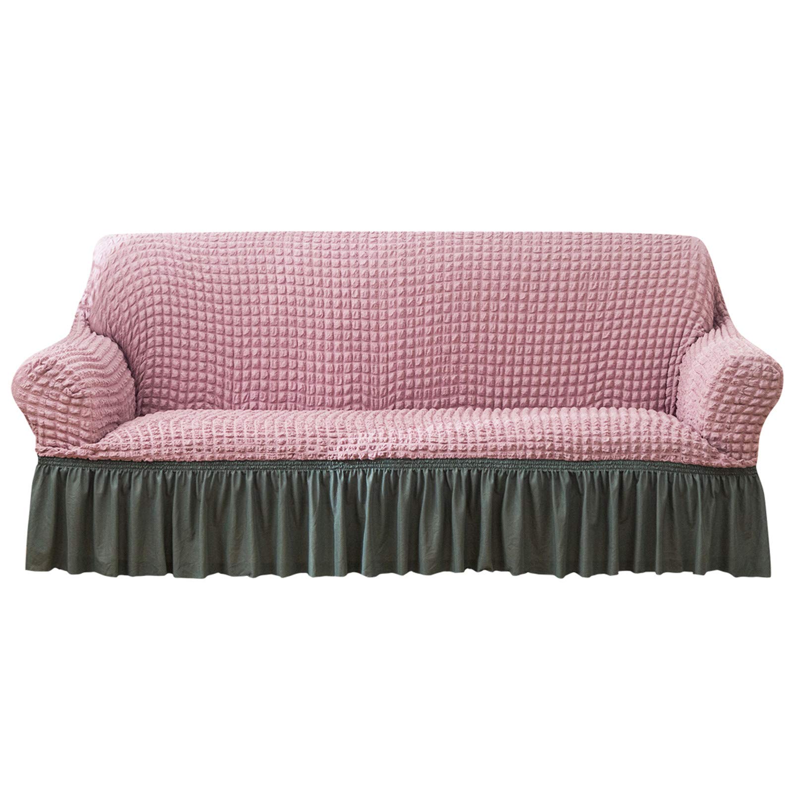 Sofa Überwürfe Sofabezug Stretch elastische Sofahusse Sofa Abdeckung, für Wohnzimmer Protector für Hunde Haustiere, in Verschiedene Größe und Farbe (P,1 Sitzplatz)