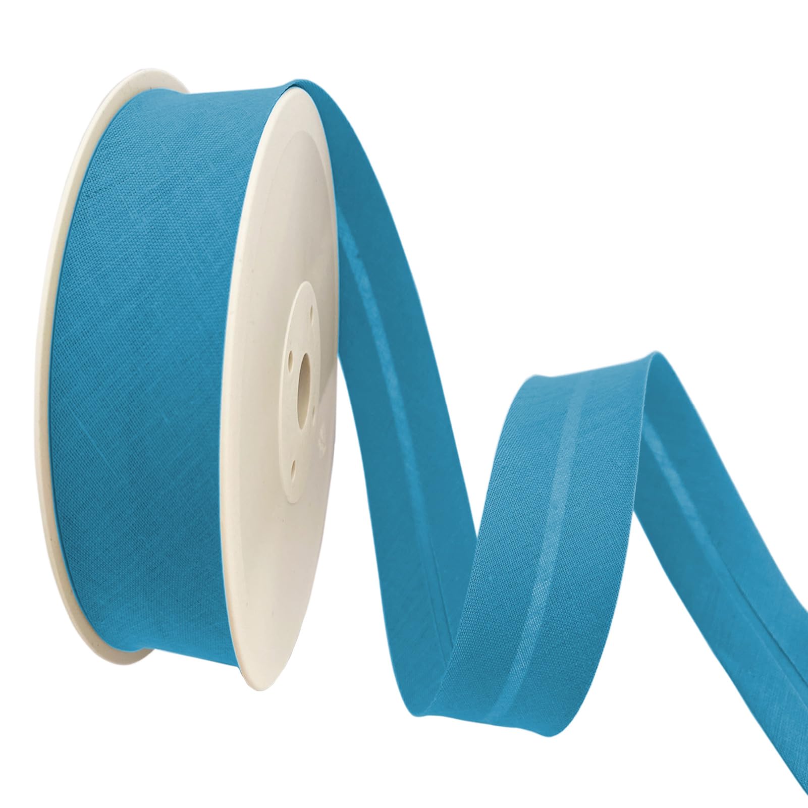 TEXTEX = Bies de 20mm de Ancho. 50% Algodón y 50% Poliéster. Pieza de 10m - (Blanco) — view 114