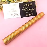 Vista 19 de Alinacutle Rollo de lámina reactiva de tóner láser de color morado claro, morado claro, lámina caliente de transferencia metálica para álbumes