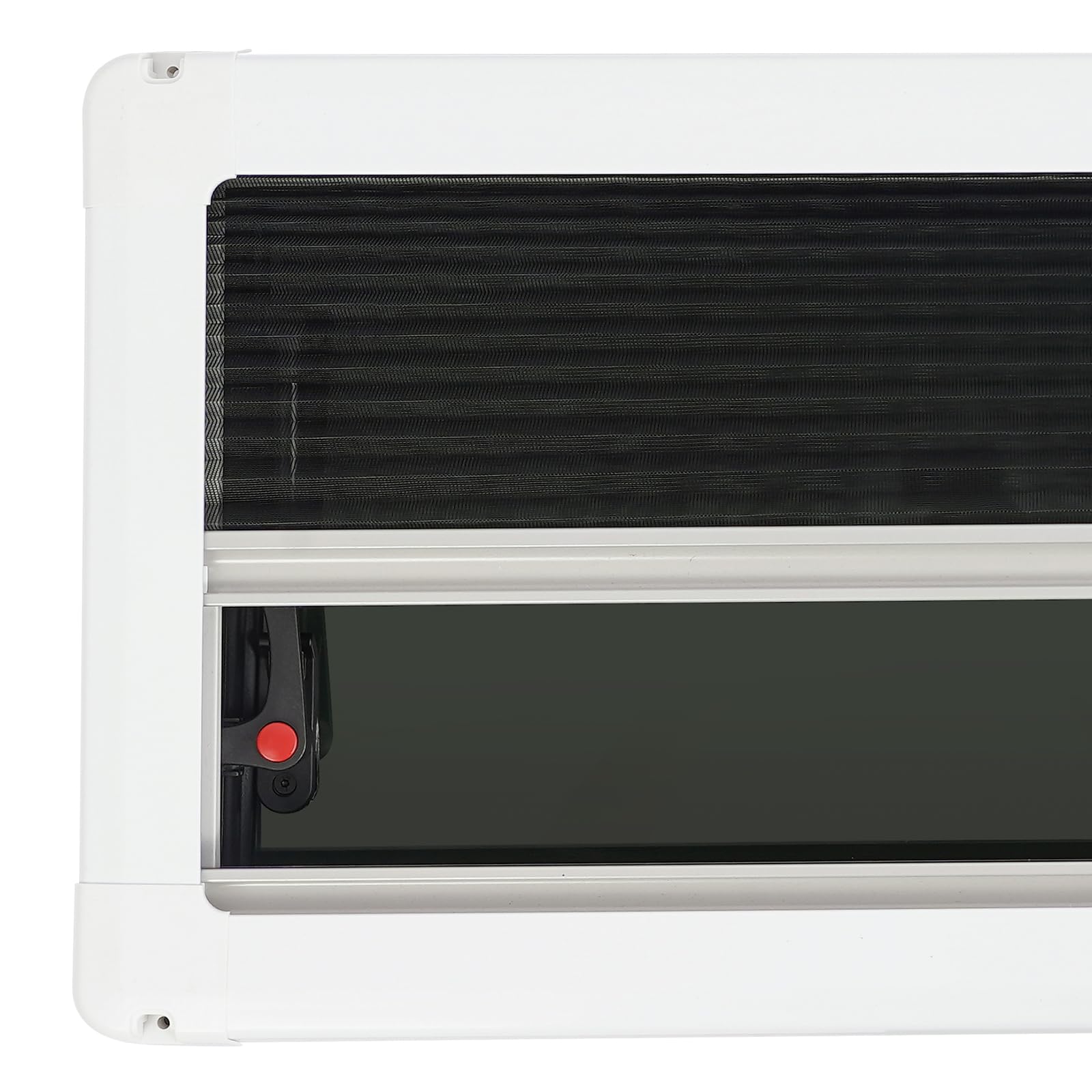 Fenêtre de caravane 700 x 300 mm avec protection solaire, fenêtre basculante pour caravane, van, camping-car, installation facile