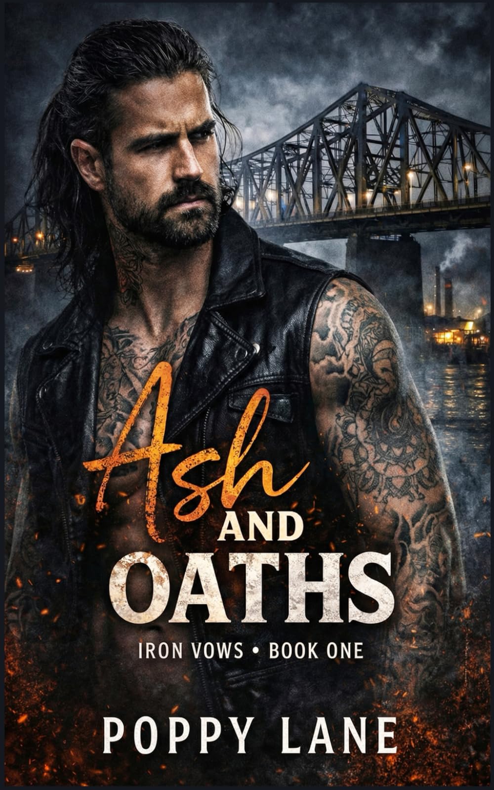 Ash and Oaths: A Dark Biker Serial Romance (Iron Vows)