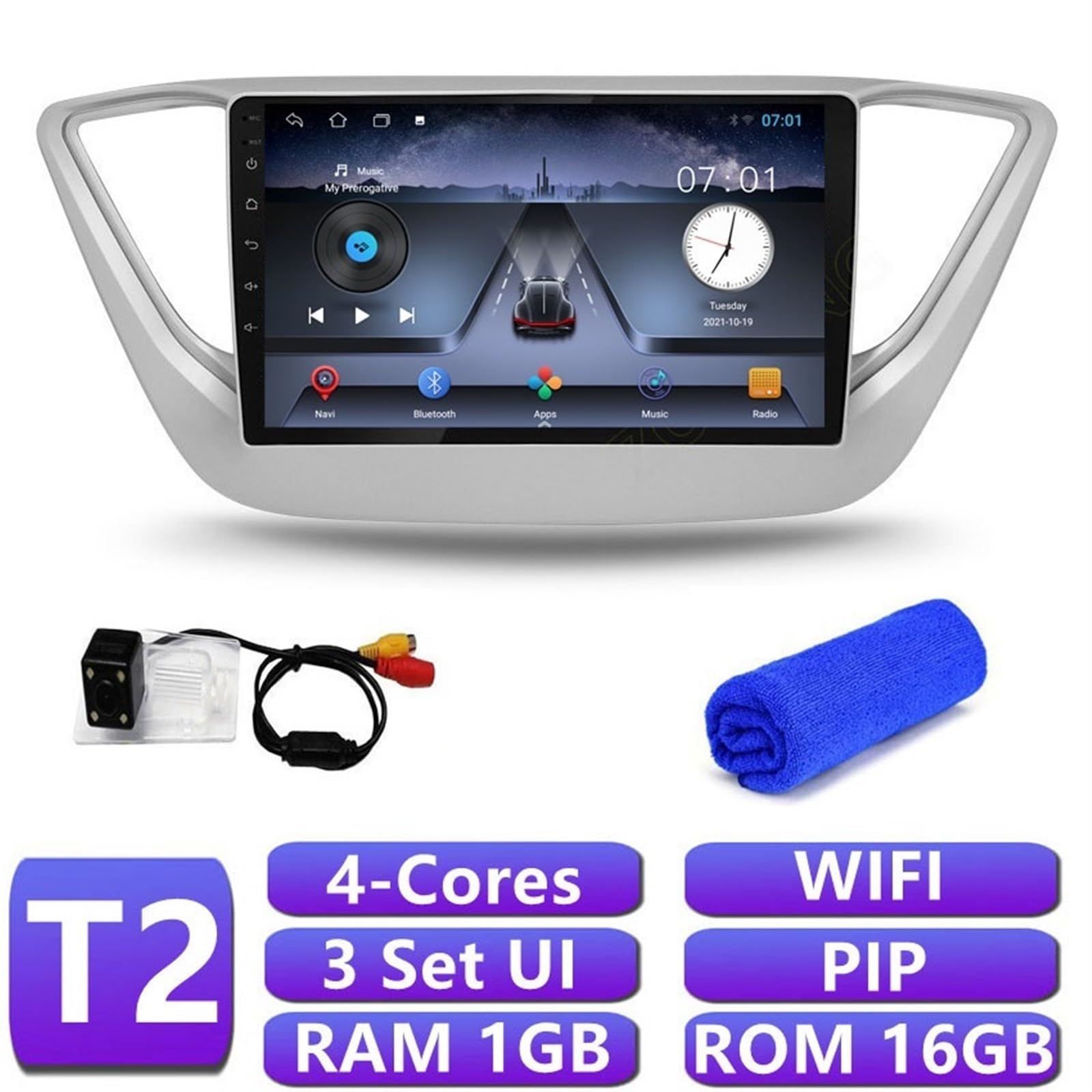 DSP 4G dla Android, Hyundai, Solaris Accent Radio