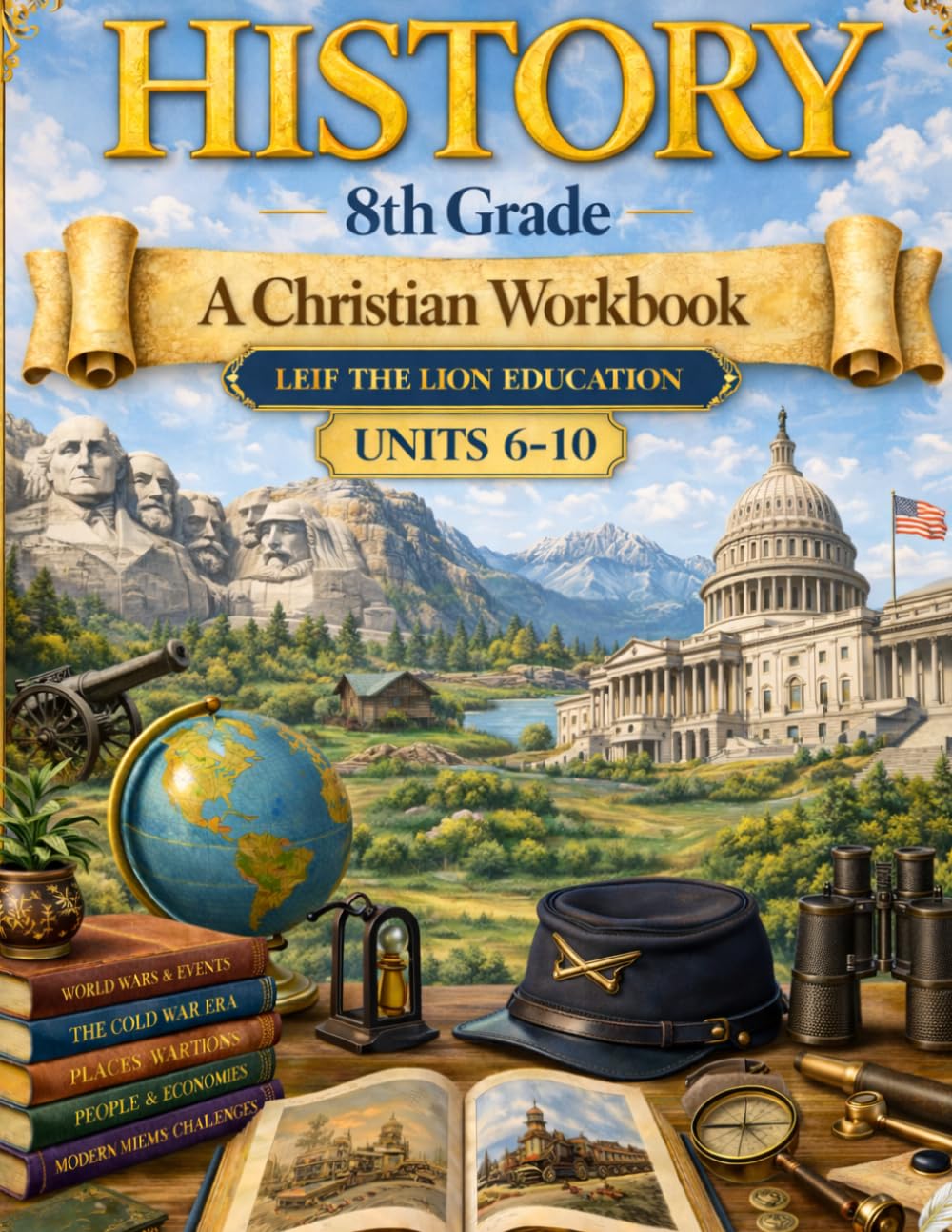 7th Grade History - Semester 2: A Christian Homeschool Workbook (Units 6 - 10)