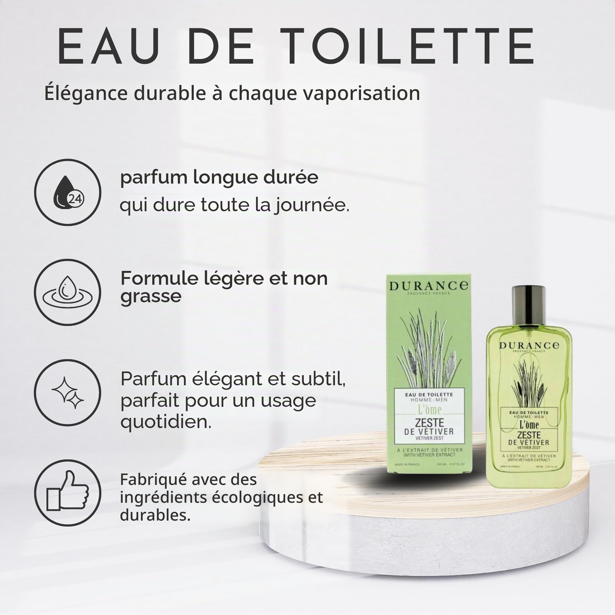 Eau de toilette - Zeste de Vétiver