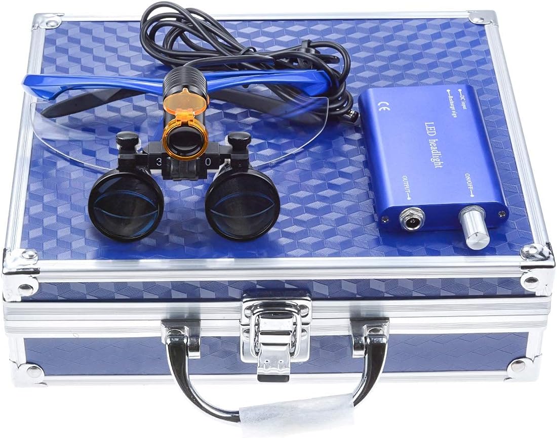 Alkita 3.5X420MM Binocular Loupe with 5W Headlight