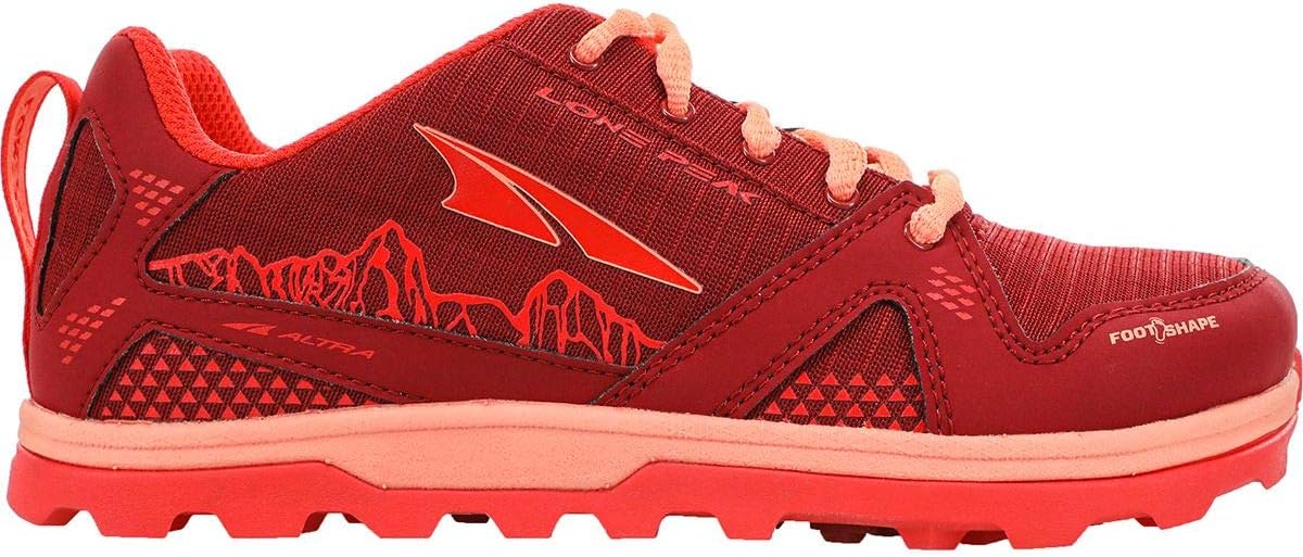 Altra Footwear Lone Peak (Little Kid/Big Kid) Poppy 3 Little Kid Medium