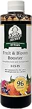 Farmer’s Secret Fruit & Bloom Booster Fertilizer (8oz) - Super Concentrated - Boosts Flowering and Yield on All Varieties of Fruits, Vegetables and Flowers - Formulated for Late Summer & Early Fall