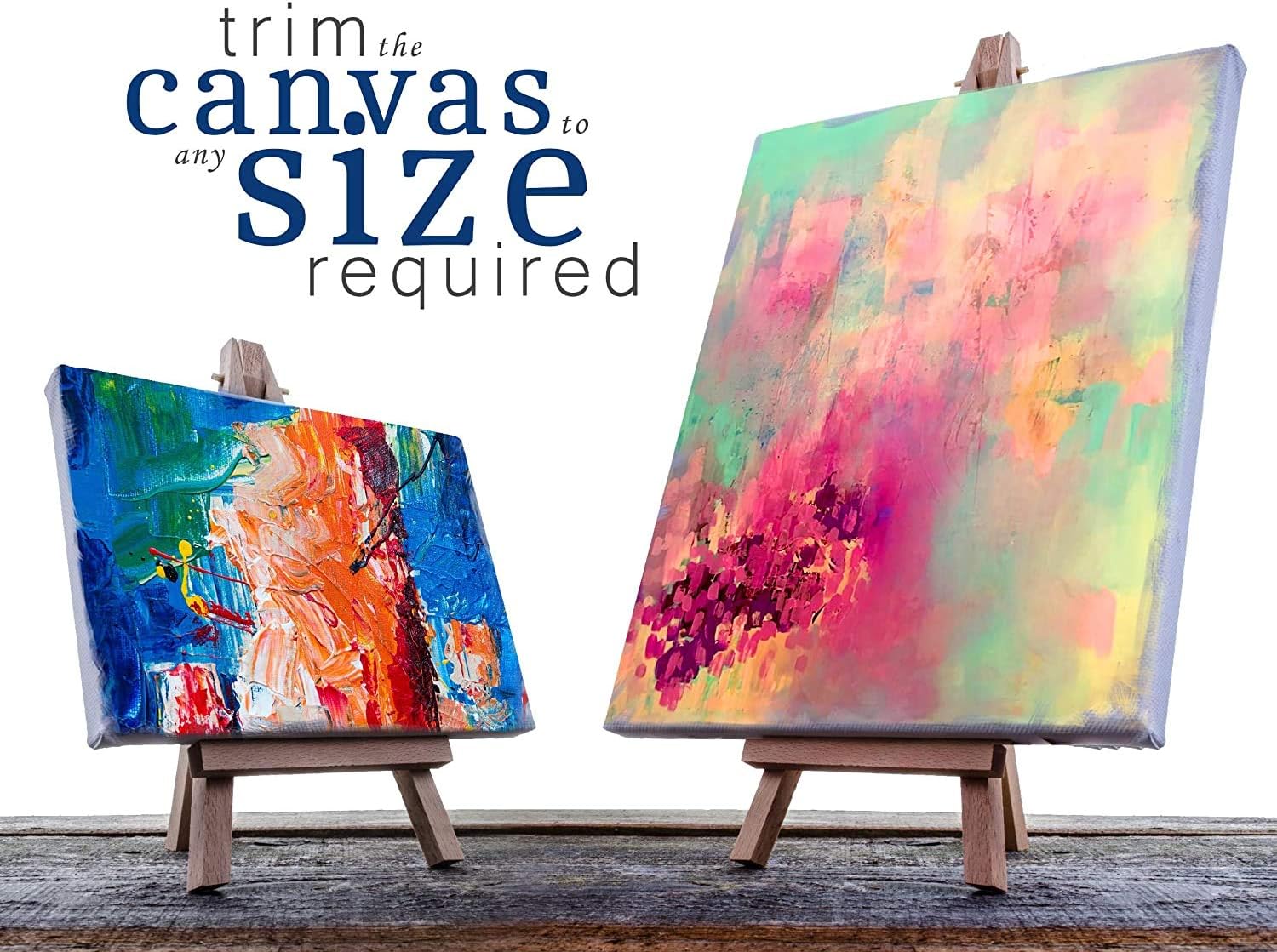 VViViD Double Primed Cotton Canvas Roll Choose Your Size! (5ft x 60")