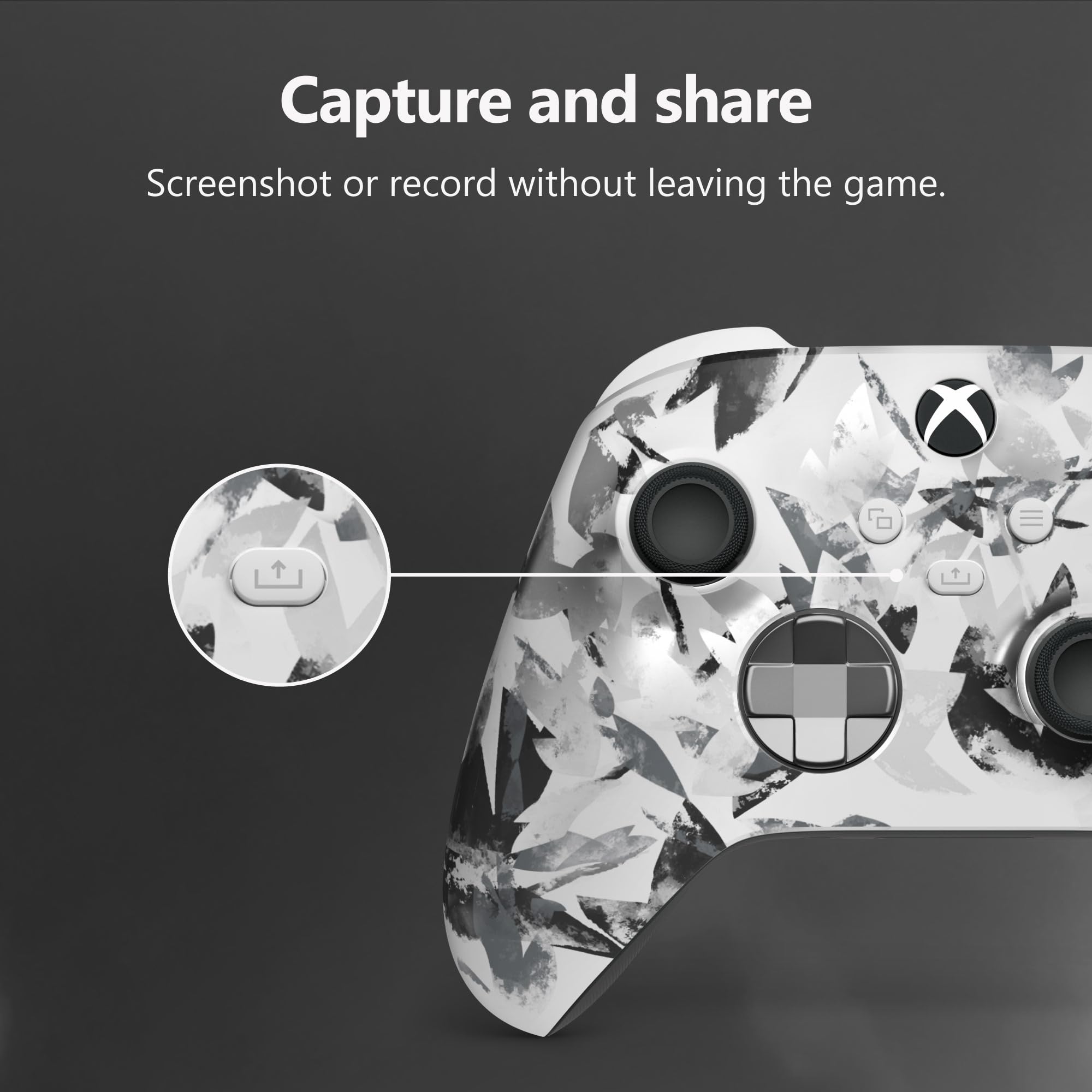 Xbox Microsoft Wireless Controller Storm Breaker Special Edition - Wireless & Bluetooth Connectivity - New Hybrid D-Pad - New Share Button - Featuring Textured Grip