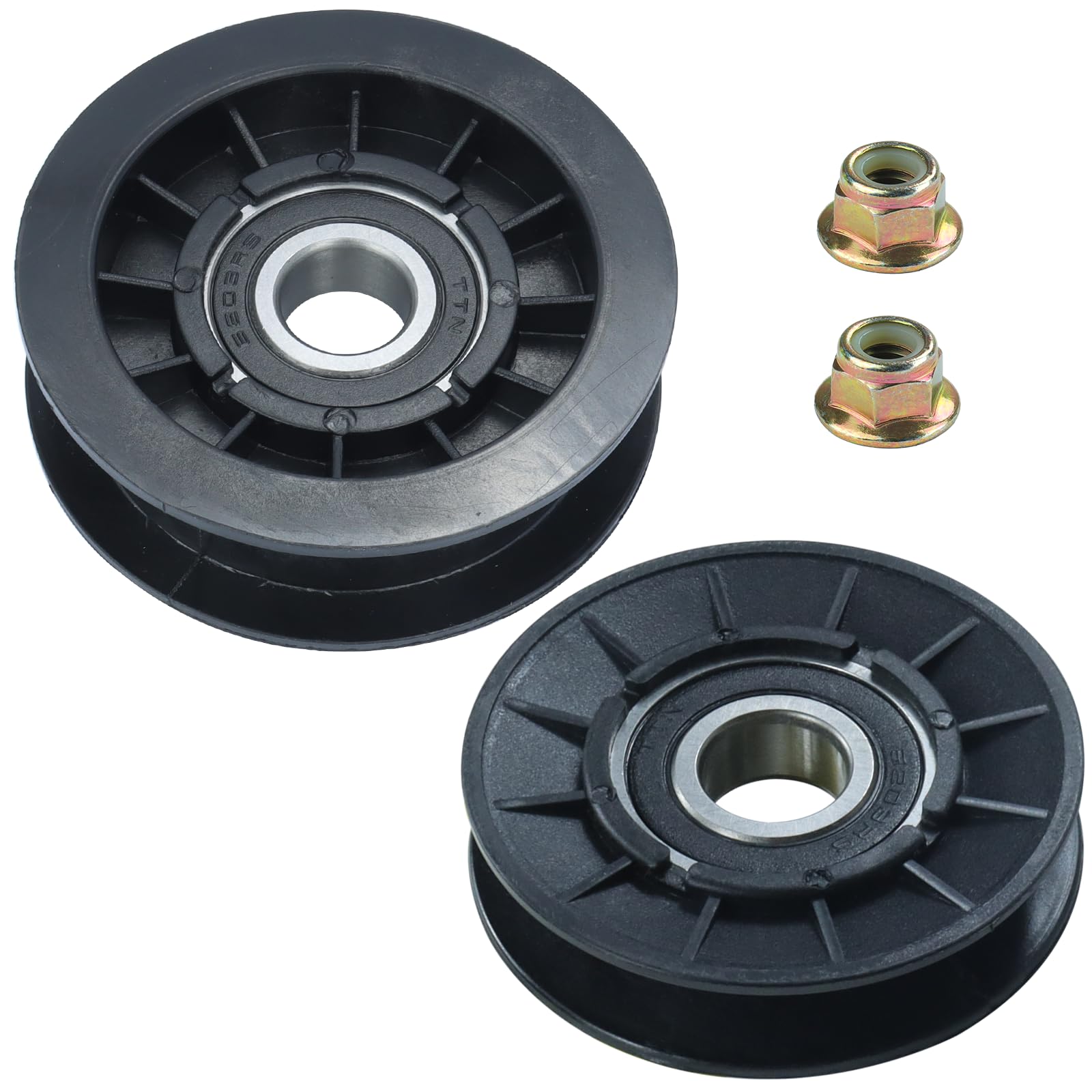Photo 1 of BOSFLAG GX20286 & GX20287 Idler Pulleys for John Deere Tractors