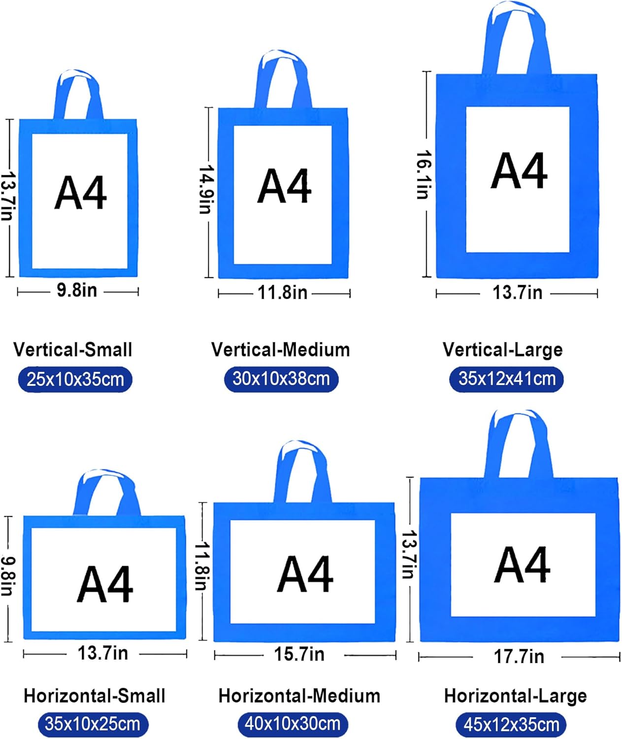 Customizable Reusable Tote Bags Full Color Print, Heavy-Duty for Grocery Shopping, Travel, Kitchen Shopping