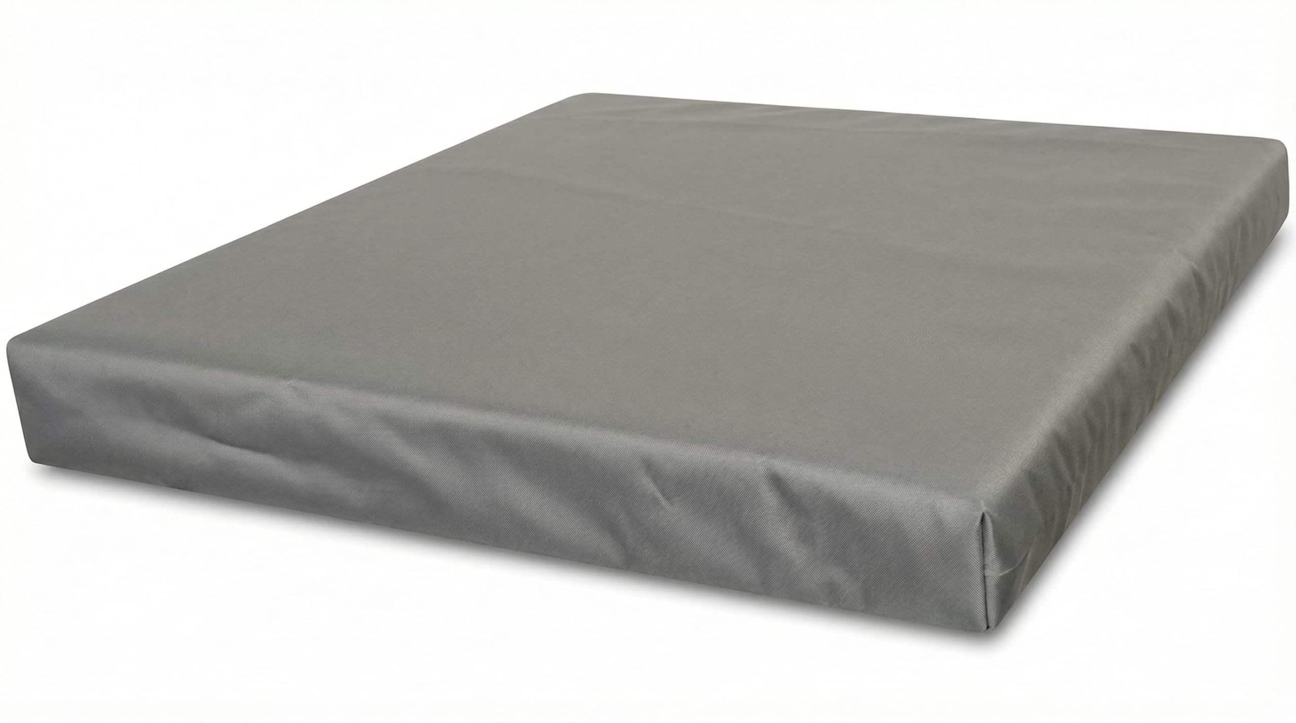 Foam & Upholstery Warehouse Waterproof Cushion - Rattan Seat Pads for Indoor & Outdoor Garden Chairs Office chair Dining Room Seating Pad Great for Rattan (40cm x 40cm x 7.5cm, Grey) โ image 1
