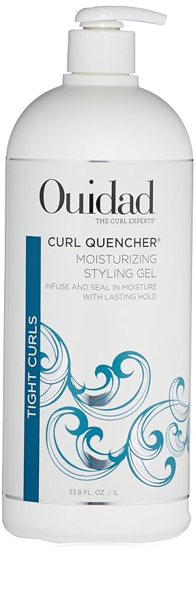 Ouidad Curl Quencher Moisturizing Styling Gel, 33.8 Fl Oz