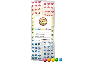 Candy Buttons on Paper: A Sweet and Nostalgic Treat