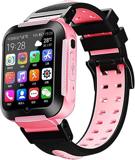 Amazon.com: SMYONGPING Pantalla táctil completa reloj deportivo inteligente  4G Niños Reloj Inteligente GPS WIFI Seguimiento de Voz Video Llamada Chat  Podómetro Whatsapp Push Niños Niñas Estudiantes Adultos Negocios Moda al  aire libre