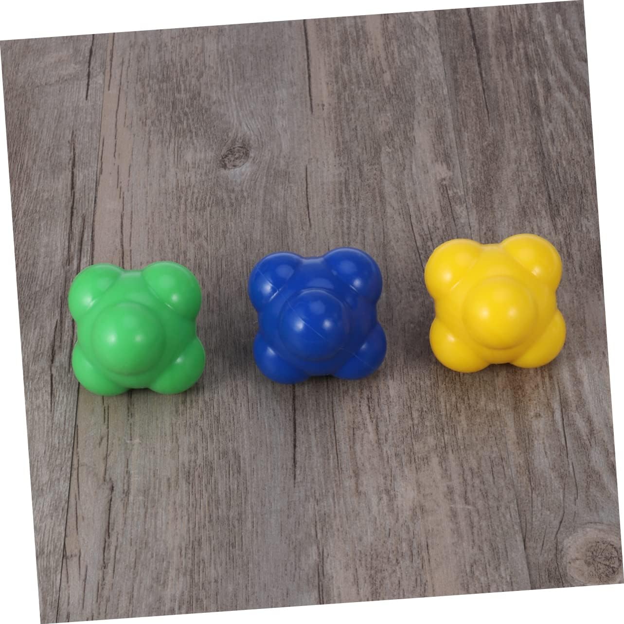 Medium Difficulty Reaction Ball Training Hexagonal Ball Baseball Agility Toy Reflex Training for Athletes Zoom