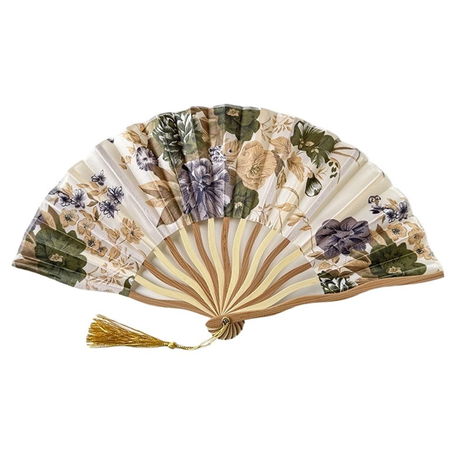 CQAHDSEVF Plastic Paper Folding Fan