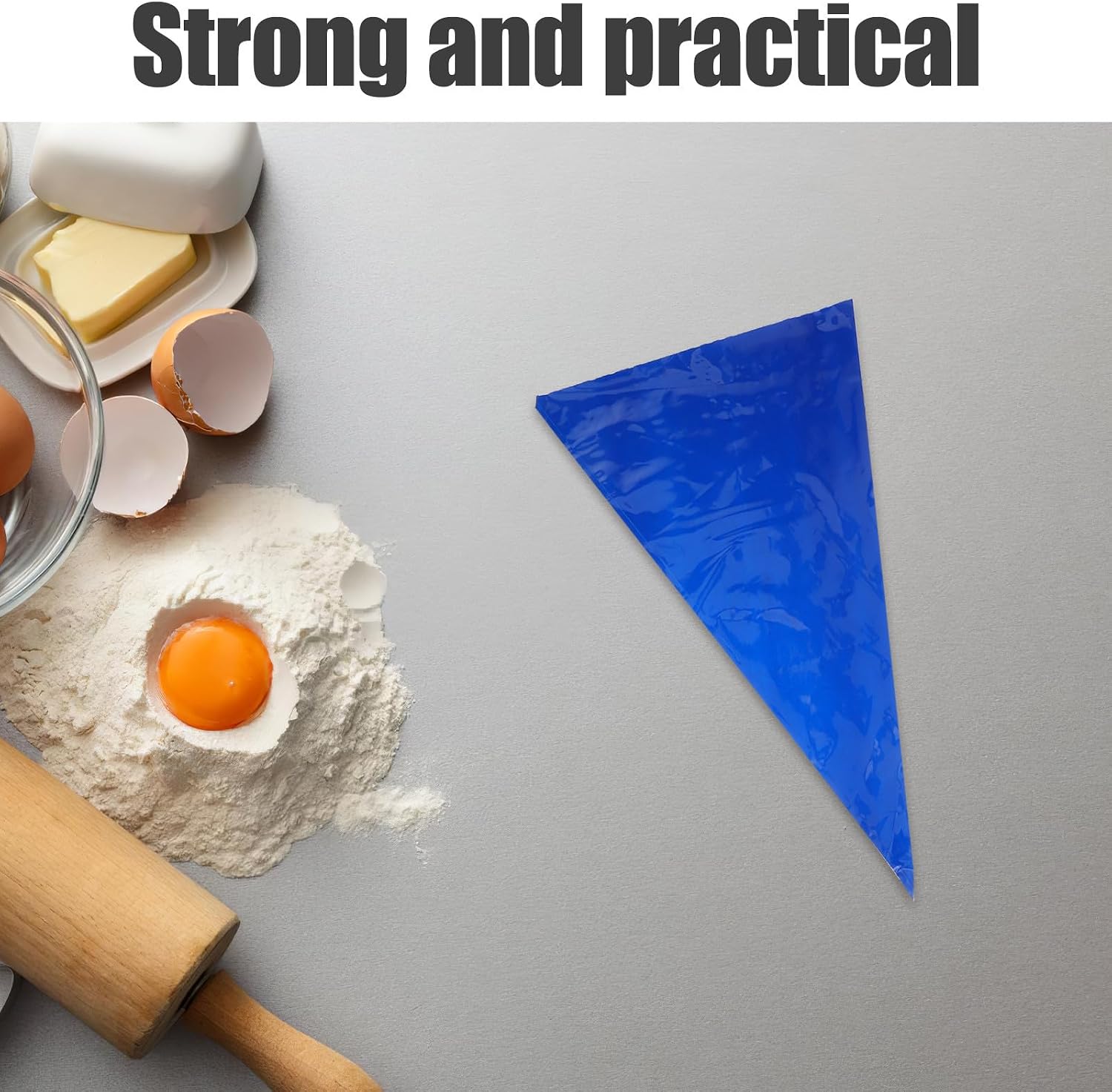 100pcs Disposable Cake Decorating Bags Made of Ldpe, 16-inch Thickened Frosting Piping Bags for Cookie Decorating and Effortless Storage, for Baking and Parties
