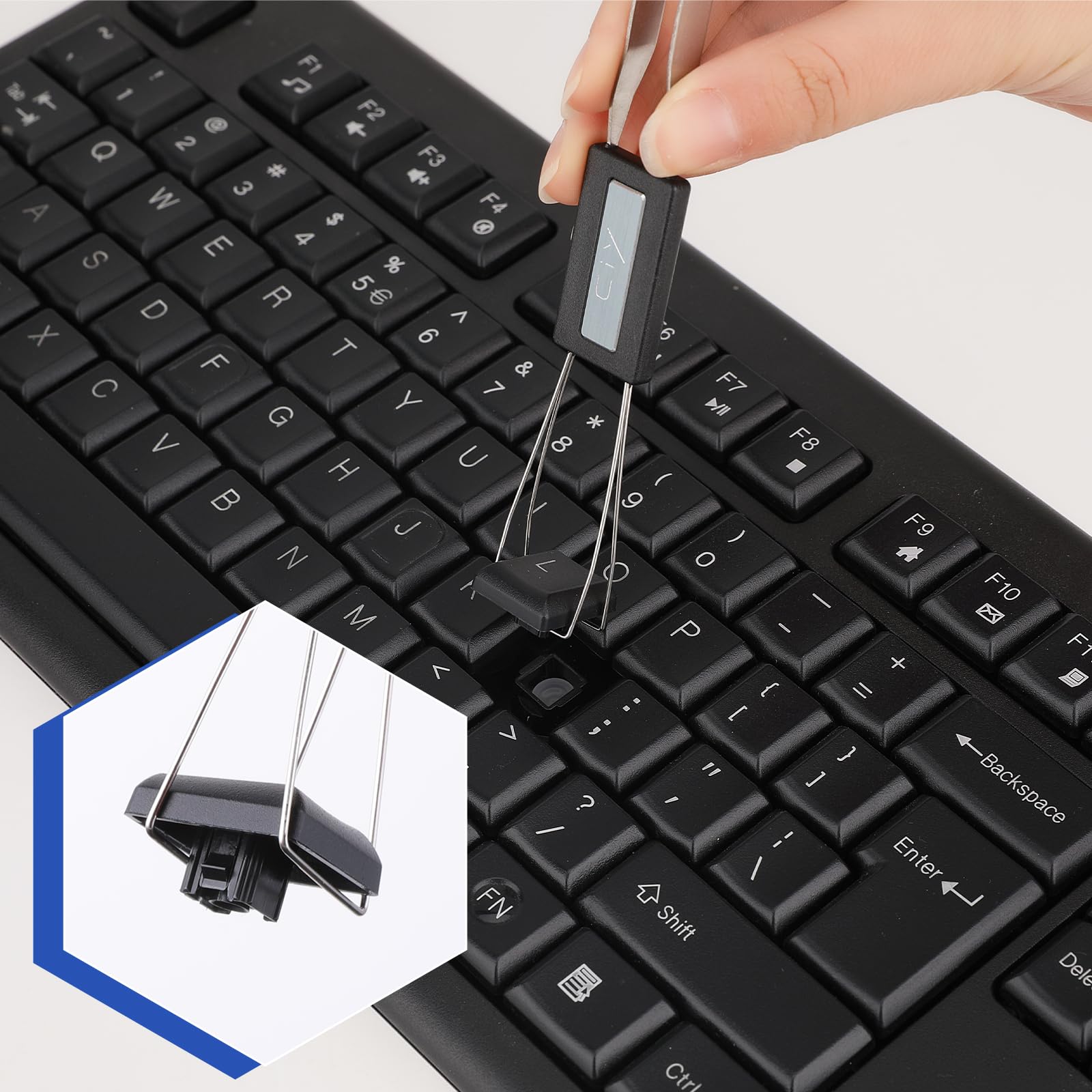 Estrattore Per Keycap Di Tastiera Meccanica - In Acciaio Inox, Compatto, Per Pulizia E Manutenzione