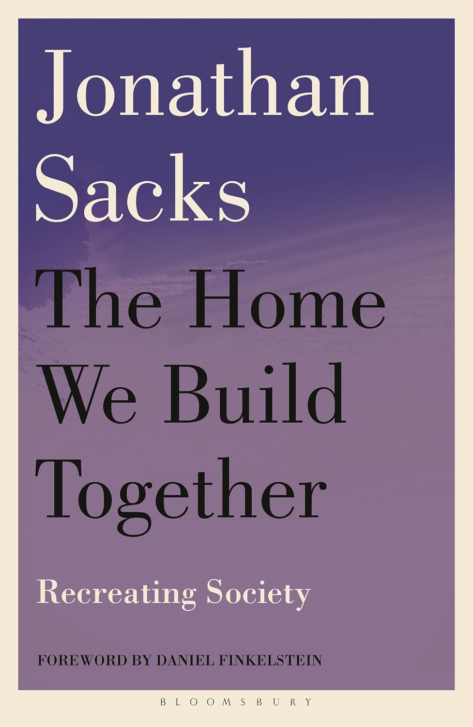 The Home We Build Together: Recreating Society