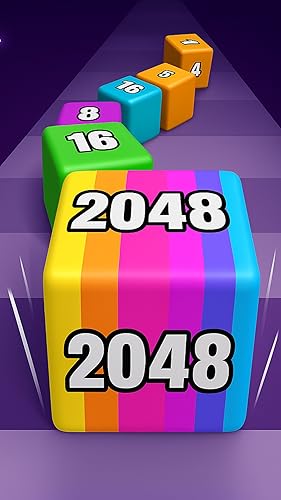 ブリンク 2048 Merge Race Rush 3D Merge Master Game: Number Run Puzzle Game