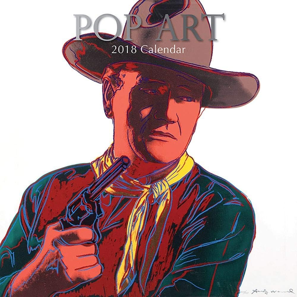 Pop Art 2018 Square Wall Calendar