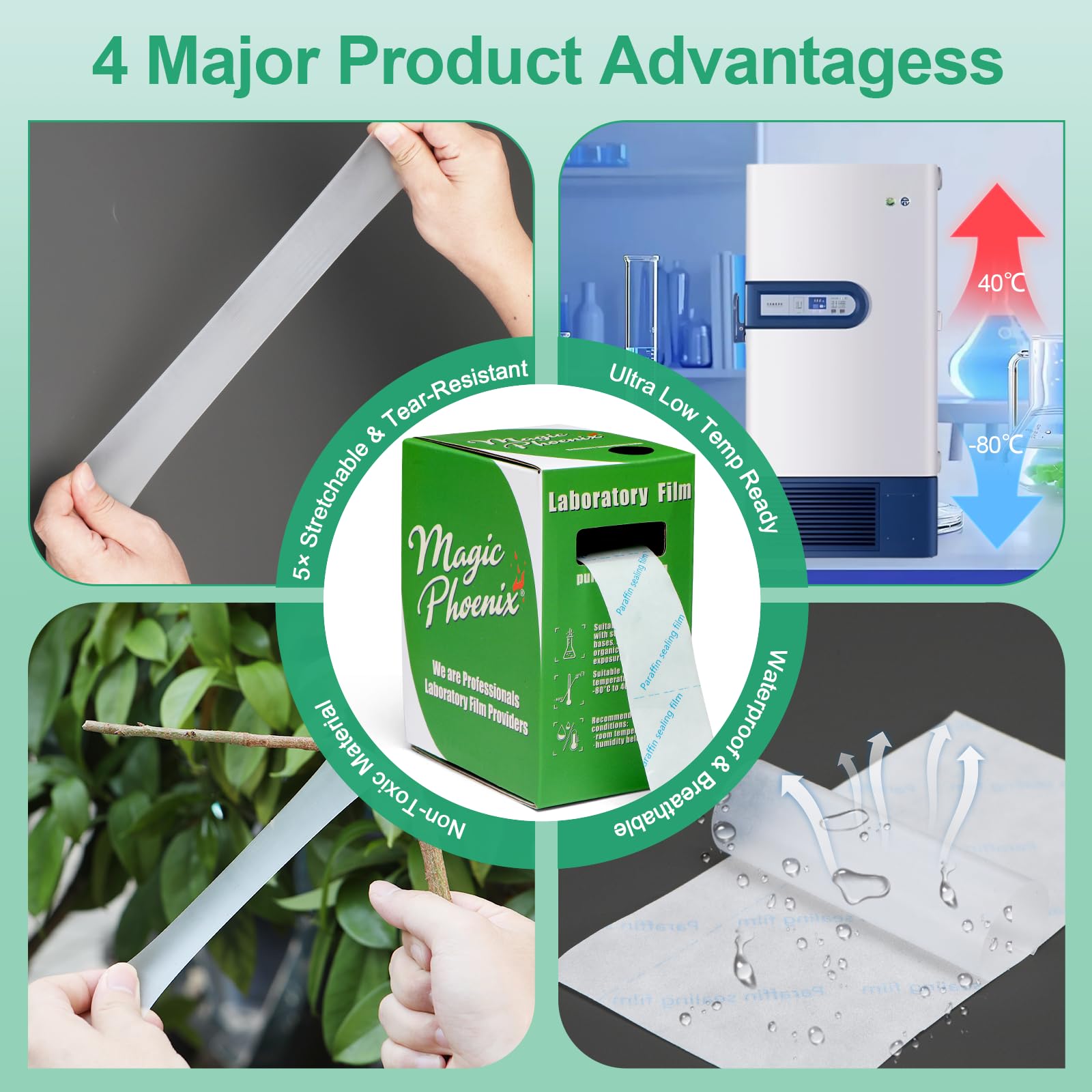 Lab Sealing Film & Grafting Tape - No Cutting! -3 Lab Sealing Film & Grafting Tape - No Cutting! -3