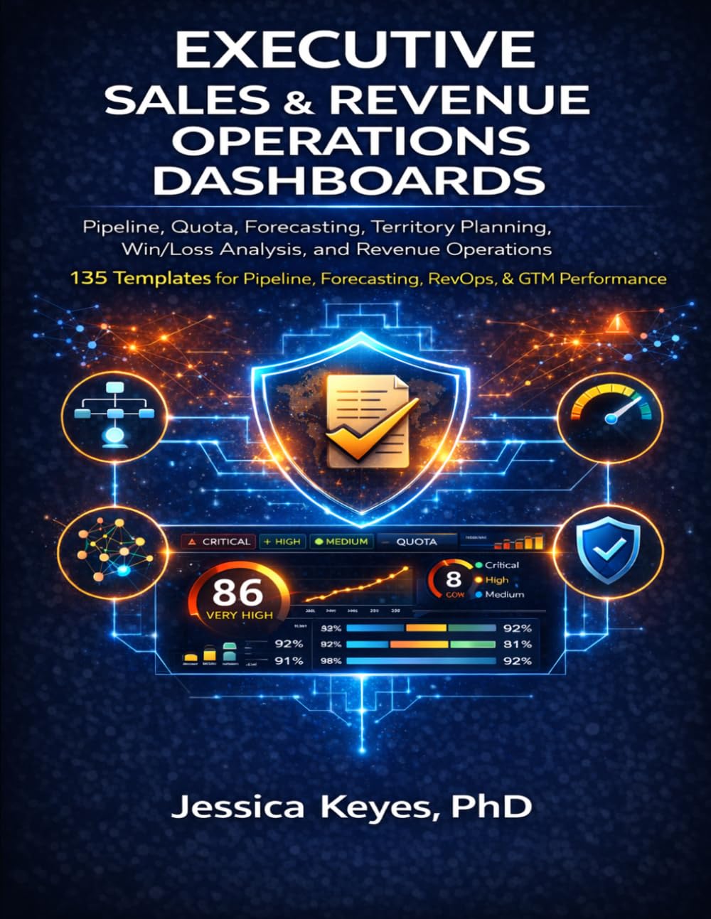 Executive Sales & Revenue Operations Dashboards: 135 Templates for Pipeline Management, Forecasting, RevOps, Quota & GTM Performance: Pipeline, Quota, ... (Executive Project Governance Series)