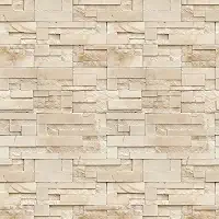 Papel de Parede Adesivo Lavável Autocolante Decoração Efeito 3D Pedras Quarto Sala Escritório 3 Metros