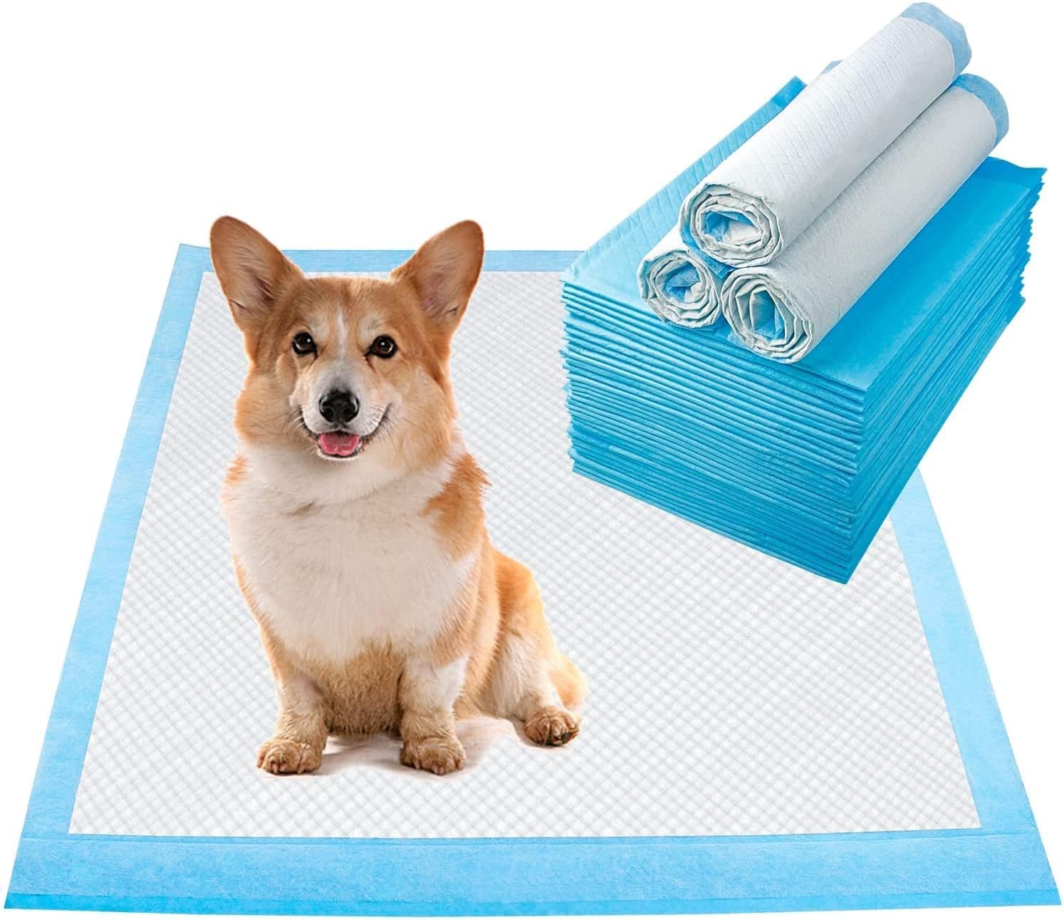 Garden Creation Quilted Puppy Training Pads 60 x 60cm 100pk or Various Qty Available Ultra Absorbant 5 Layers Protection (20 Pads)