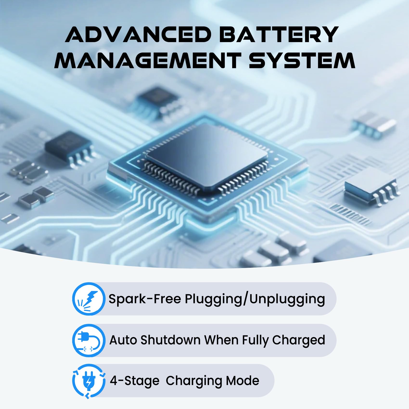 Caricabatteria al litio da 12 V 20 A 14,6 V LiFePO4 Caricabatterie con connettore rapido Smart automatico e manutenzione per batteria ricaricabile a ciclo profondo Barca RV
