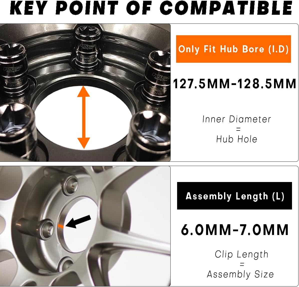 4 Pack 5.31in Wheel Center Caps for SOTA Offroad 1281s06 Wheel Cap A608F-1 6005K132 A809F-1 SO6 DMC-49302 Center Hubcaps Chrome Center Cover Replacement 8 Lug Series Rim Center Cap