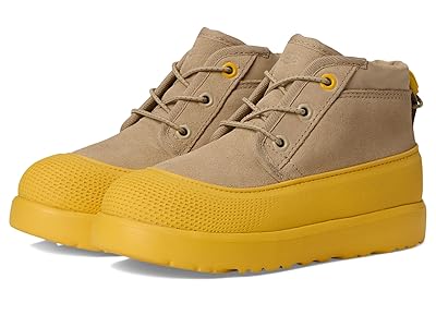 UGG Kids Neumel Weather Hybrid (Toddler/Little Kid/Big Kid) Kids Shoes Mustard Seed/Summer Wheat : 6 Big Kid M, Suede