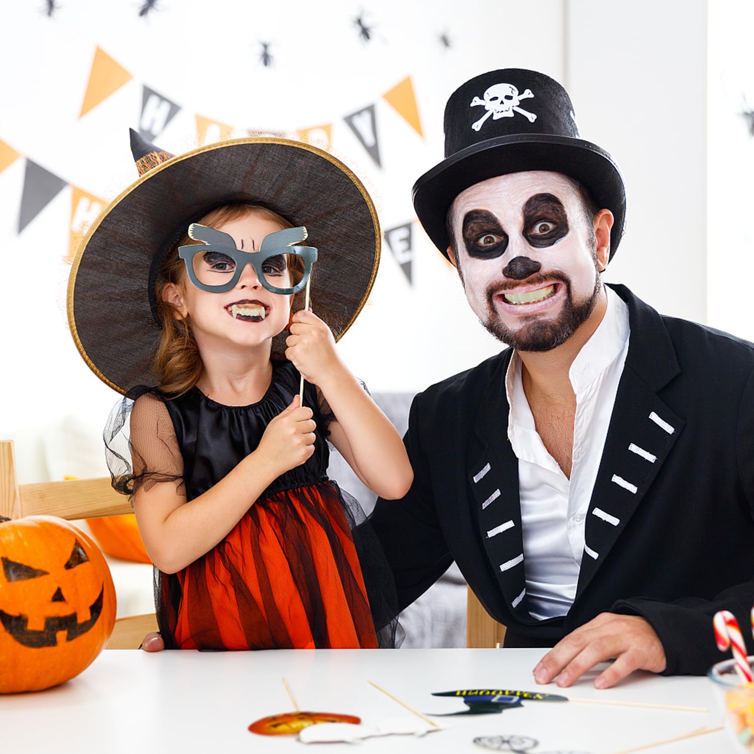 12 Pieces Fake Teeth, Fake Tooth, Fake Vampire Teeth, Halloween Teeth, Dracula Teeth, Joke Teeth Adult - Image 4