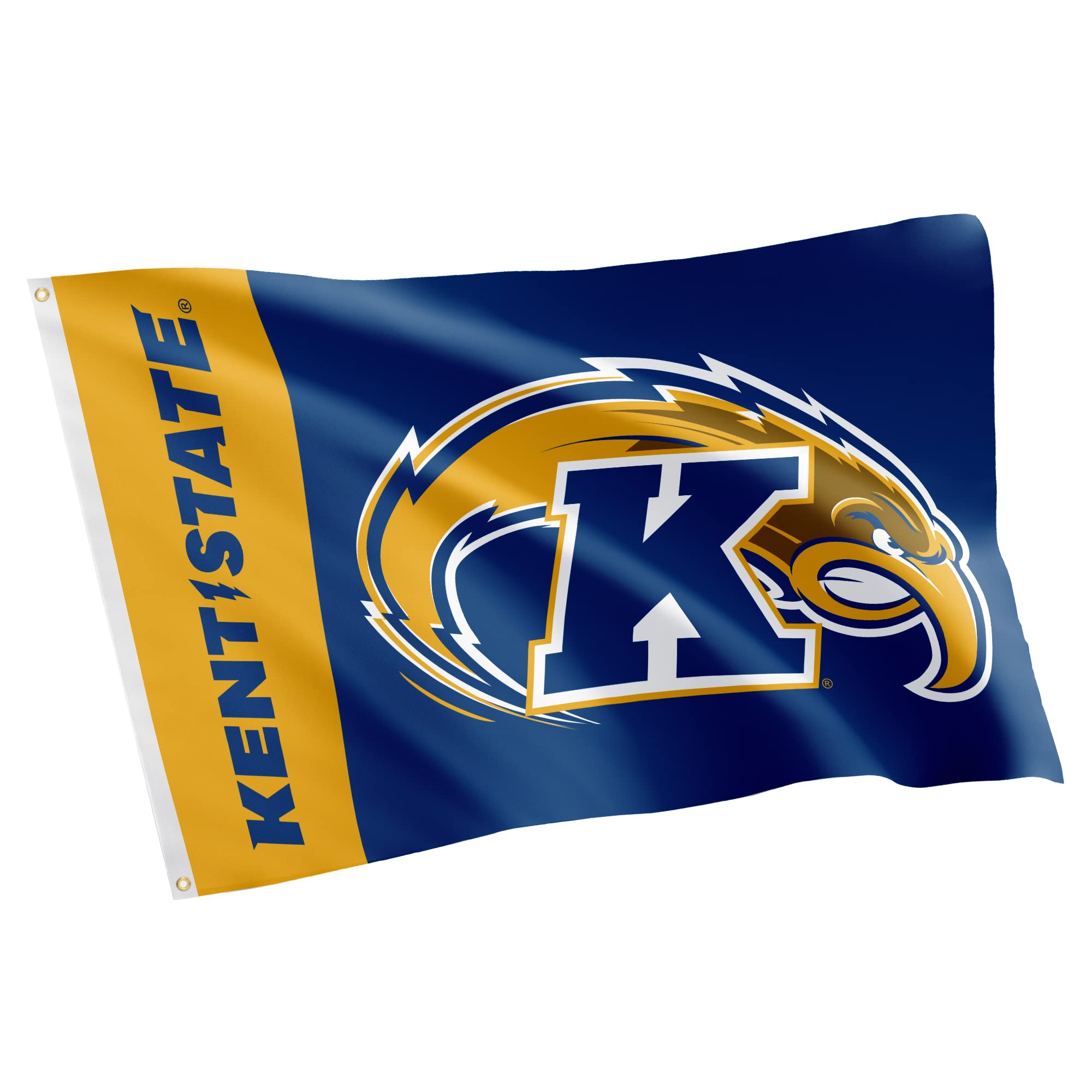 Desert Cactus Kent State University Flag Golden Flashes Banners 100% Polyester Indoor Outdoor 3x5 feet Flags (Team Name)