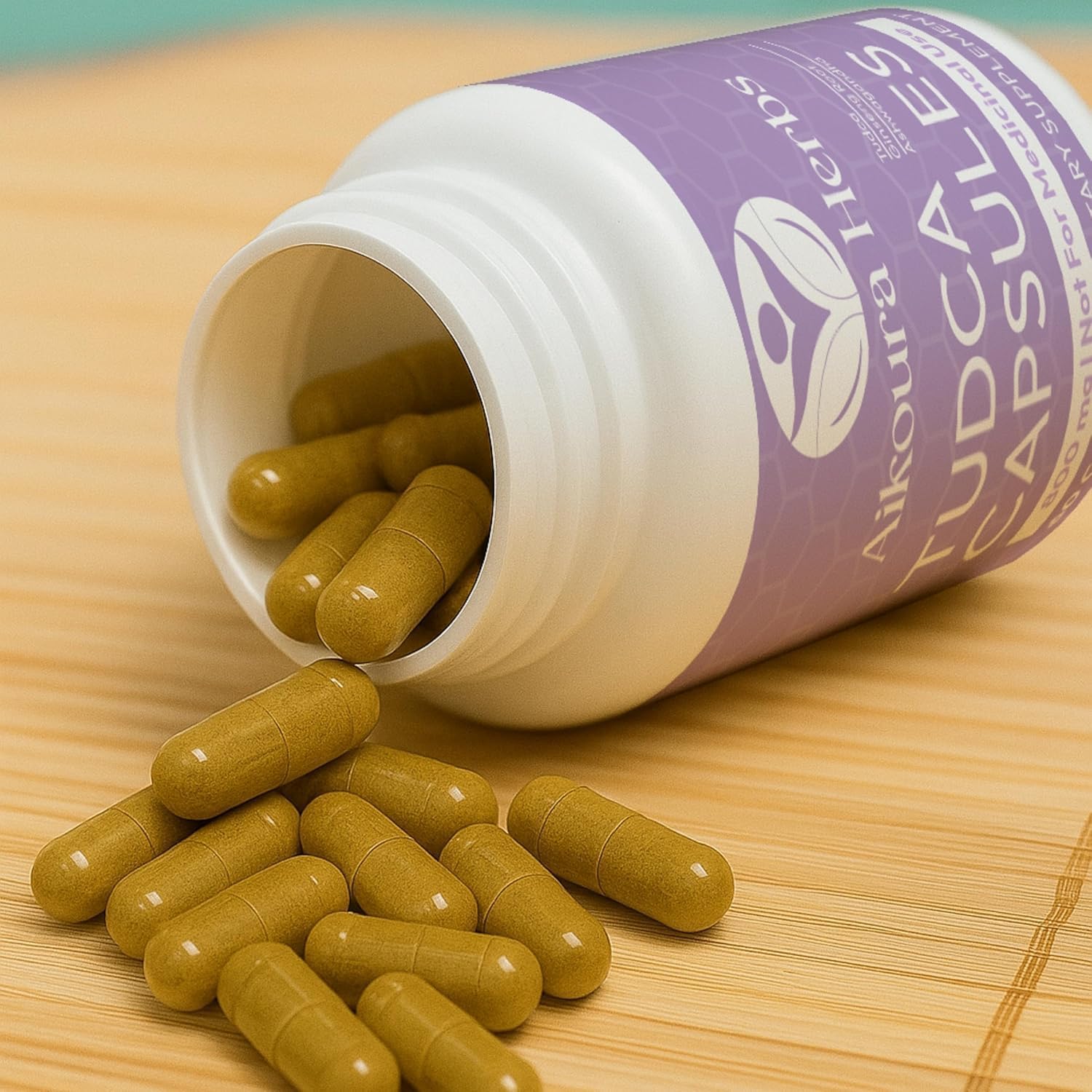 AIKOURA TUDCA Capsules 800mg – Natural Liver & Health Support – 60 Veg Capsules with Milk Thistle, Ginseng & Ashwagandha - Image 5