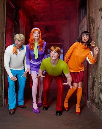 Spirit Halloween Scooby-Doo Adult Daphne Costume | Officially Licensed | Group Costume | TV and Movie Costume