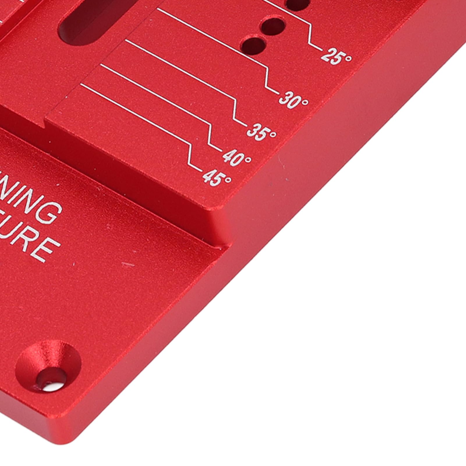 Fixation d'angle d'affûtage, outil de guidage de couteaux en alliage d'aluminium pour ciseaux à bois, durable, léger, antidérapant, support d'affûtage professionnel pour affûtage