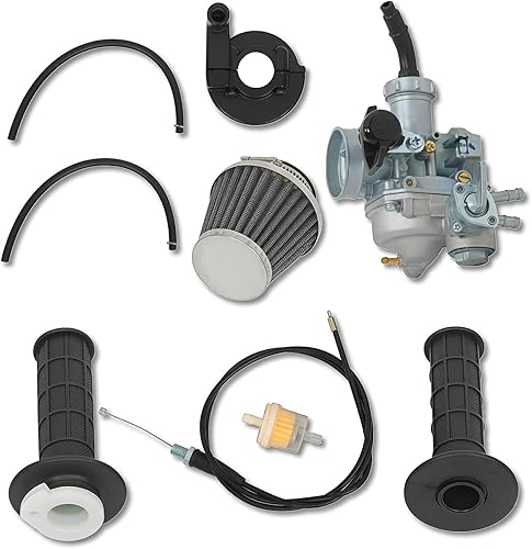 labwork Reemplazo del cable del carburador y del acelerador y la barra de mango y filtro de aire para Honda CT90 Trail 1966-1979 CT110 Trail