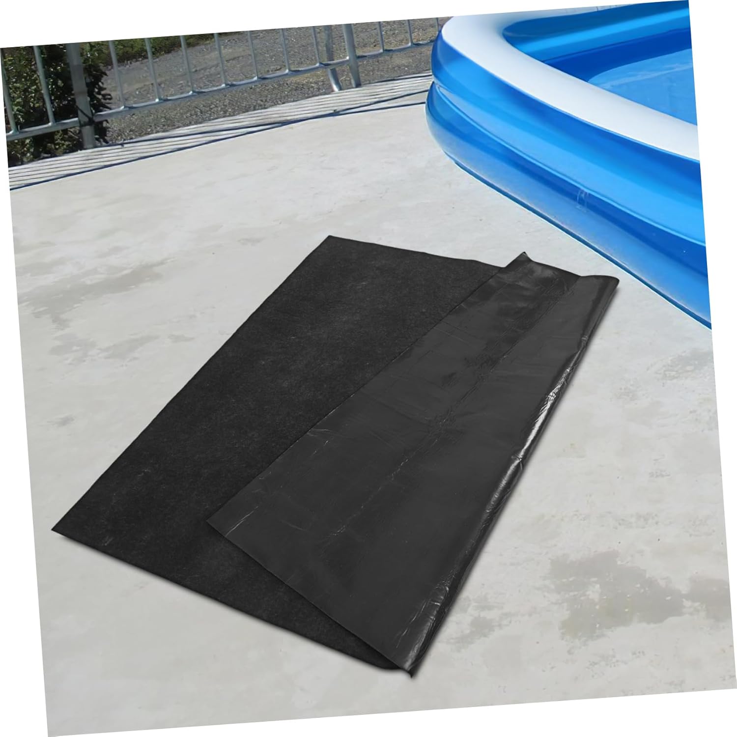 Pool Mat for Hot Tub and Spa Non- Protective Mat Water Absorbent Noise Reduction Versatile Use for Indoor and Outdoor Pools