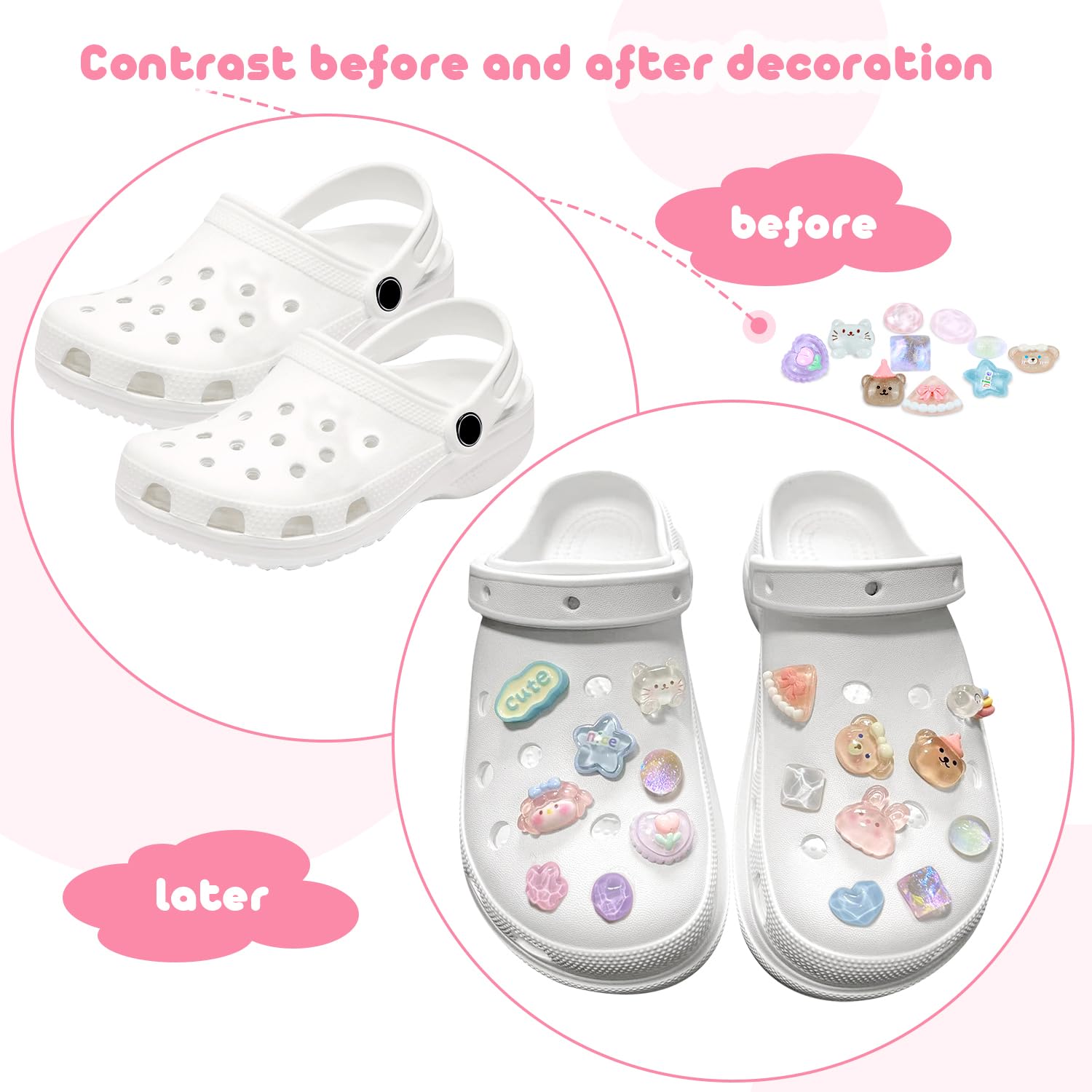 Zawieszka do Crocs, 26 sztuk zrób to sam zawieszki do butów, kreskówkowe zawieszki do butów, ozdobne szpilki, wiele stylów, kolorowe zawieszki do butów dla dziewczyn, kobiet, dorosłych