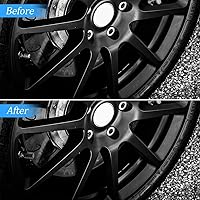 Vista 6 de Tapones de válvula de vástago de neumático de automóvil, 4 piezas de cubiertas de vástago de válvula de aleación de aluminio, resistentes a