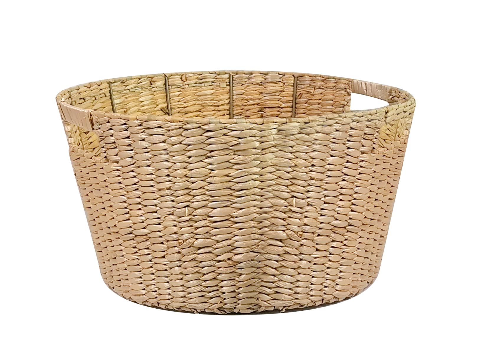H&H Cesto in Seagrass Tondo con Manici 40x22hcm