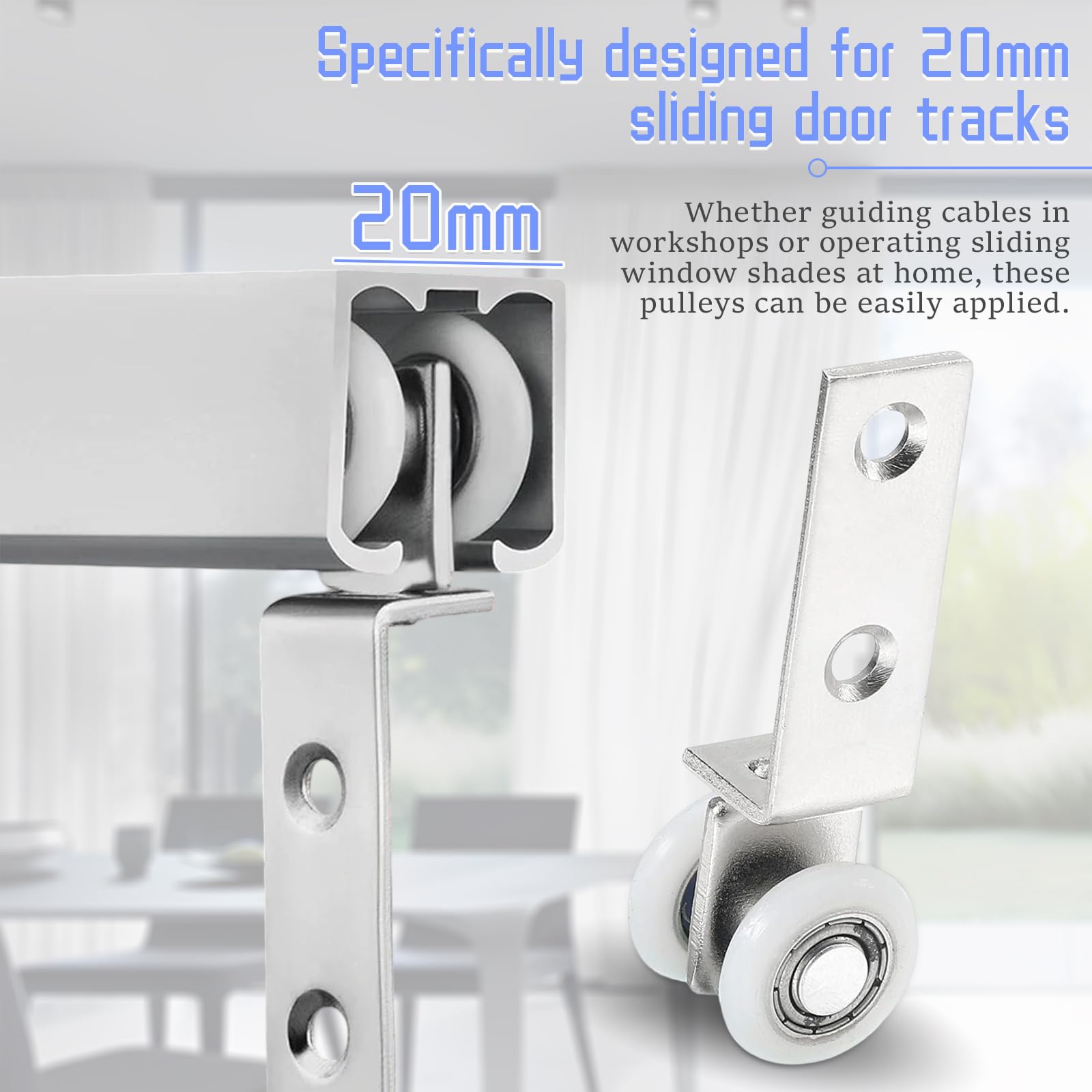 2 Stück 20 mm Rolle Vorhangrolle Rolle für Schiebetüren,Laufschienen Für Schiebetüren Schrank,Laufschiene Mit Rollen,Multifunktional Laufrollen Schiebetür,Eisenmaterial Für Möbel Fenster Und Schränke 2 Stück 20 mm Rolle Vorhangrolle Rolle für Schiebetüren,Laufschienen Für Schiebetüren Schrank,Laufschiene Mit Rollen,Multifunktional Laufrollen Schiebetür,Eisenmaterial Für Möbel Fenster Und Schränke